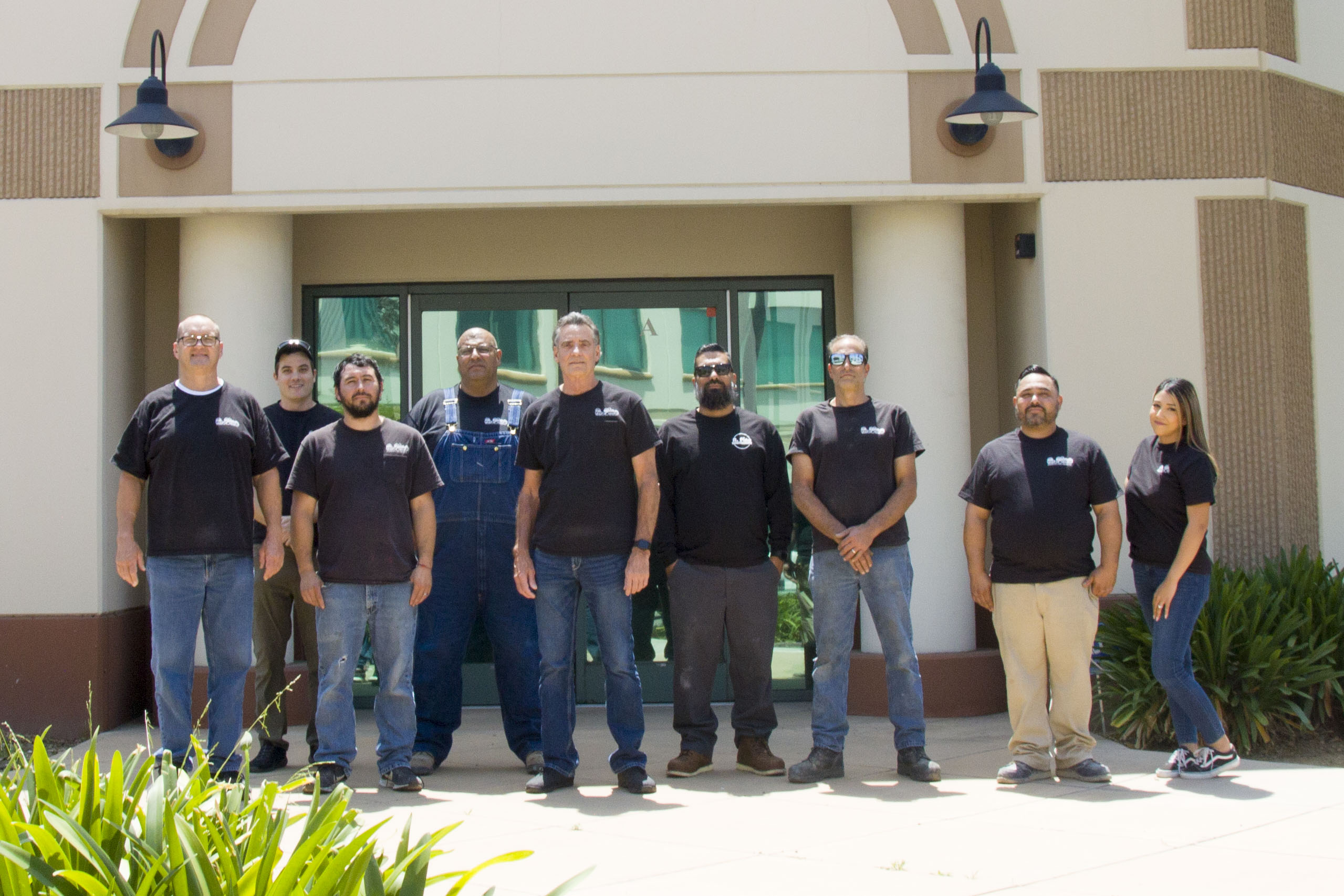 The A. Pine Plumbing Co. team in Riverside, CA
